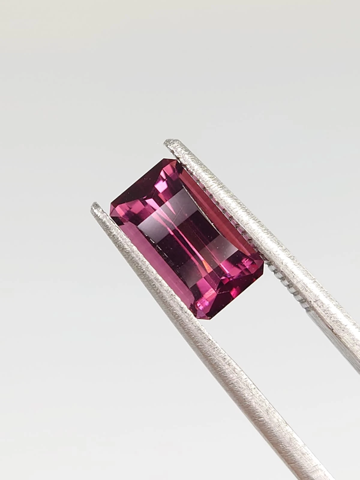 1.58ct Natural Pink Tourmaline in Fancy Pixel Cut from Afghanistan — view 5